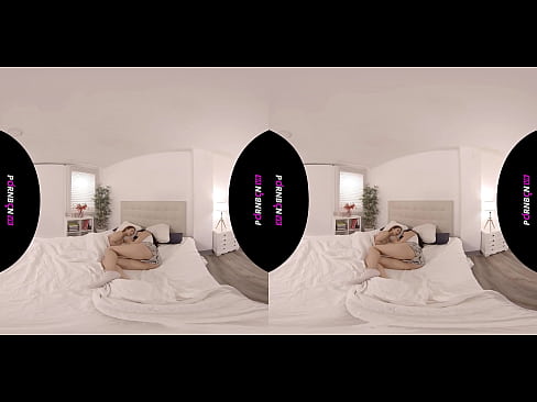 ❤️ PORNBCN VR Две молодые лесбиянки просыпаются возбужденными в виртуальной реальности 4K 180 3D Женева Беллуччи   Катрина Морено Порнушка у нас ❌